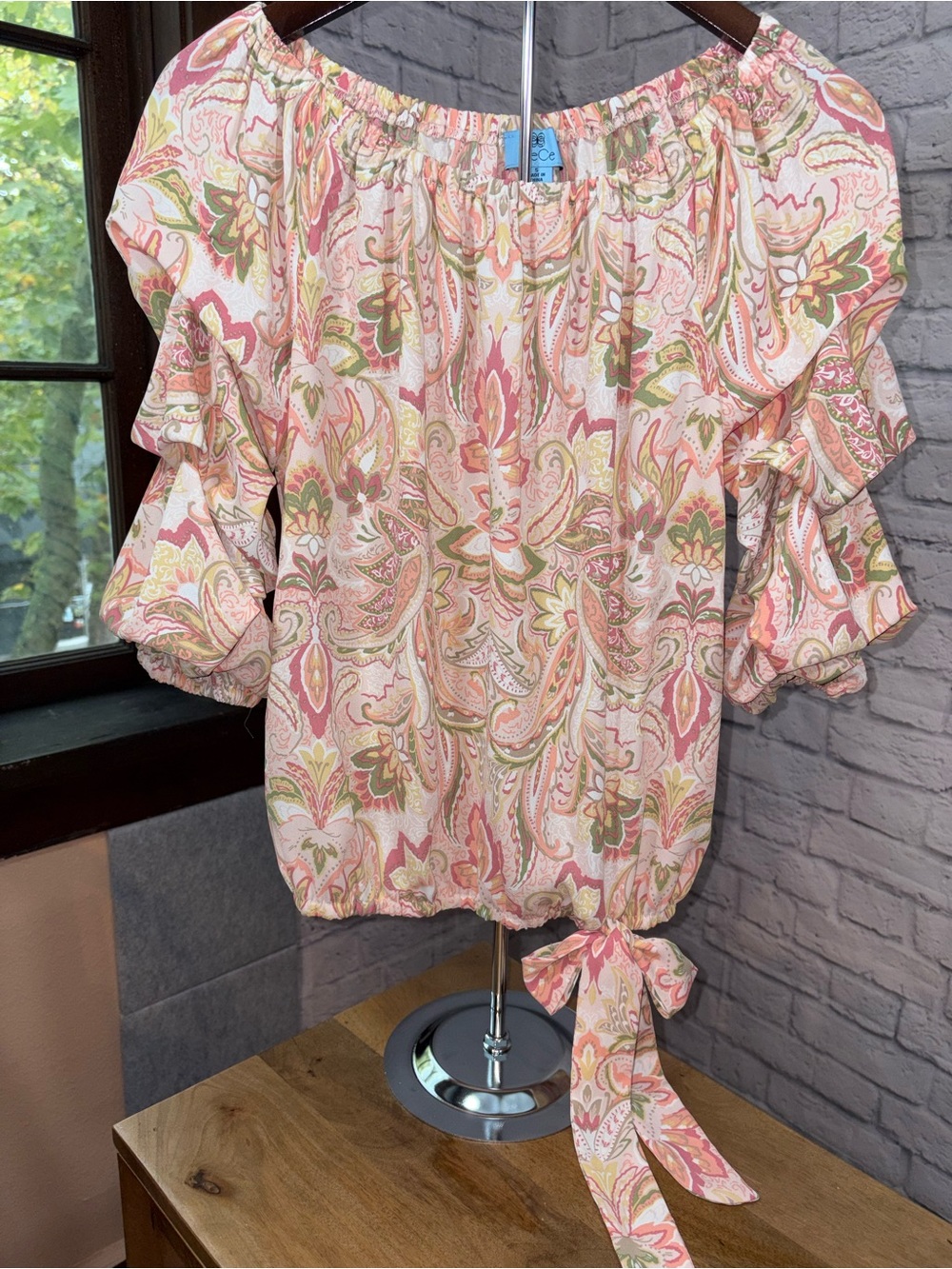 CeCe Peach, Rose, Sage Romantic Cottagecore Charming Side Tie Small